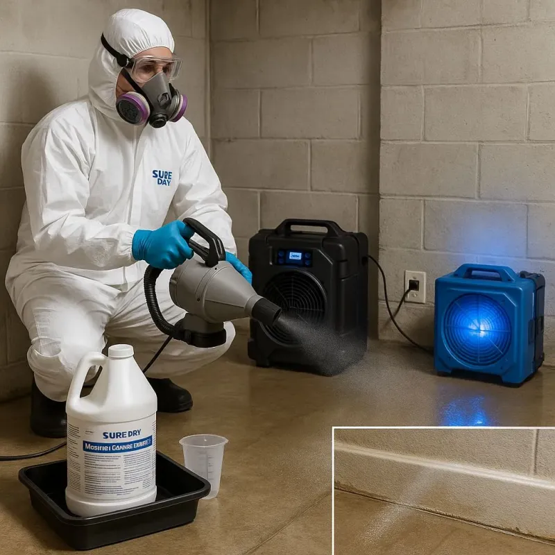Sanitization and Odor Removal process in Sugar Hill, GA