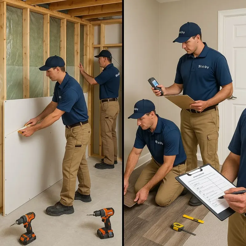 Repairs and Reconstruction process in Sugar Hill, GA